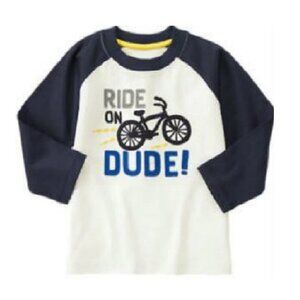 NWT Gymboree Sunny Sports Ride On Long Sleeve Tee